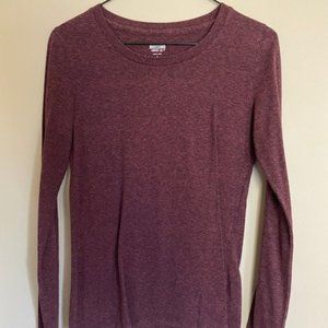Maroon Long Sleeve Tee
